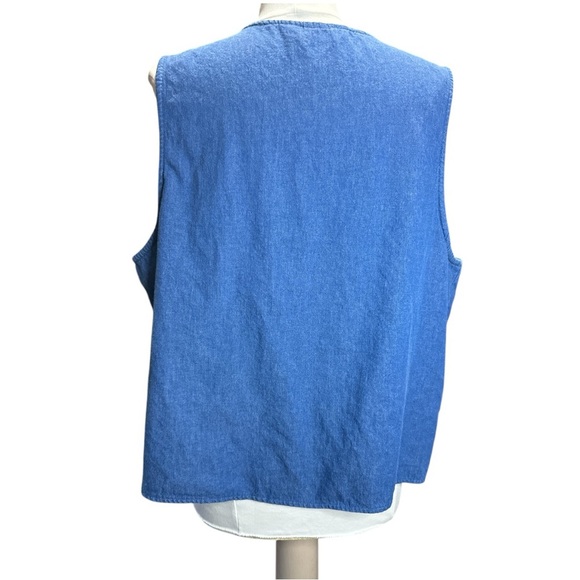 1990’s Blair Cat Embroidered Vest - Picture 4 of 6